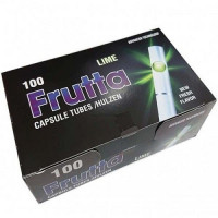 Гільзи для цигарок Frutta LIME з капсулою
