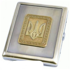 Портсигар металевий на 20 цигарок Україна